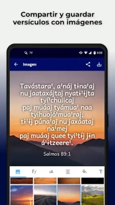 Cora Sta Teresa Biblia android App screenshot 1